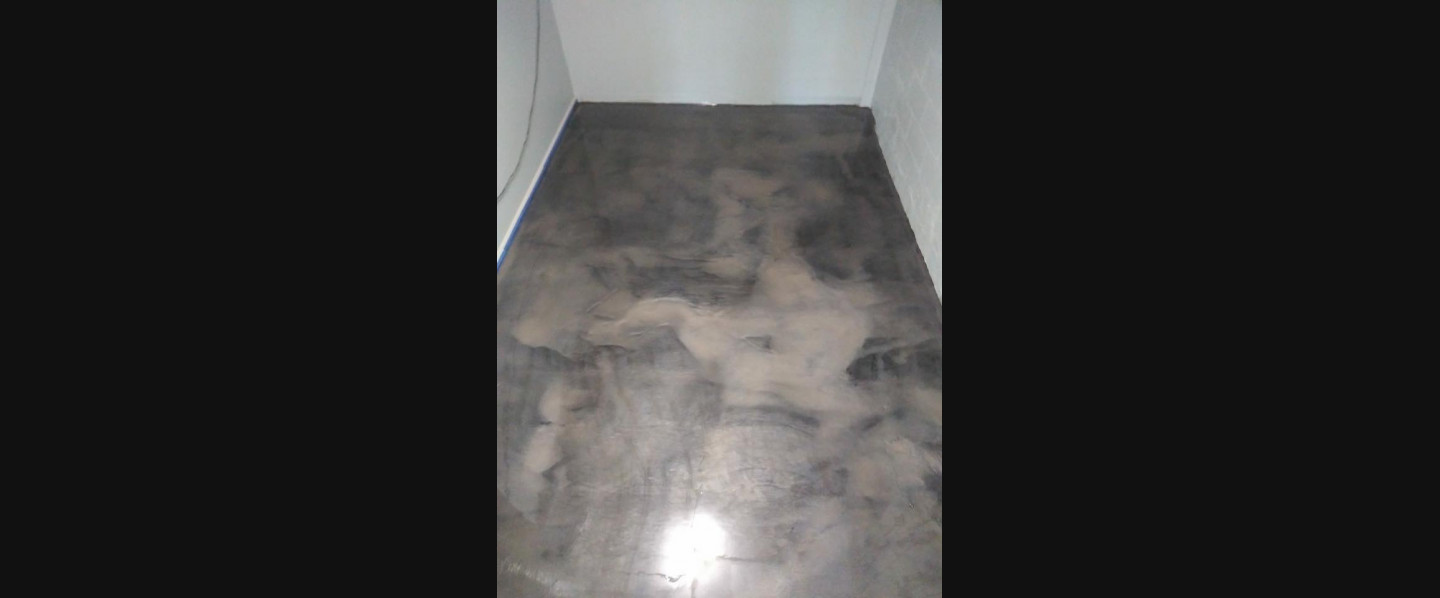 Epoxy floor coating by Devine Custom Painting in Evansville, IN