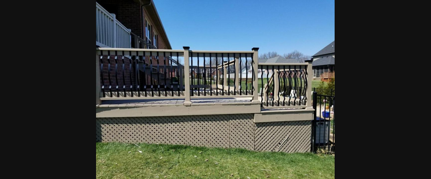 Deck and fence staining by Devine Custom Painting in Evansville, IN